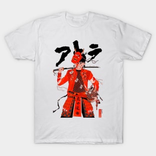 Japanese Samurai Warrior Anime Style T-Shirt